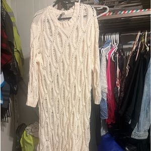 Ladie’s knit long dress